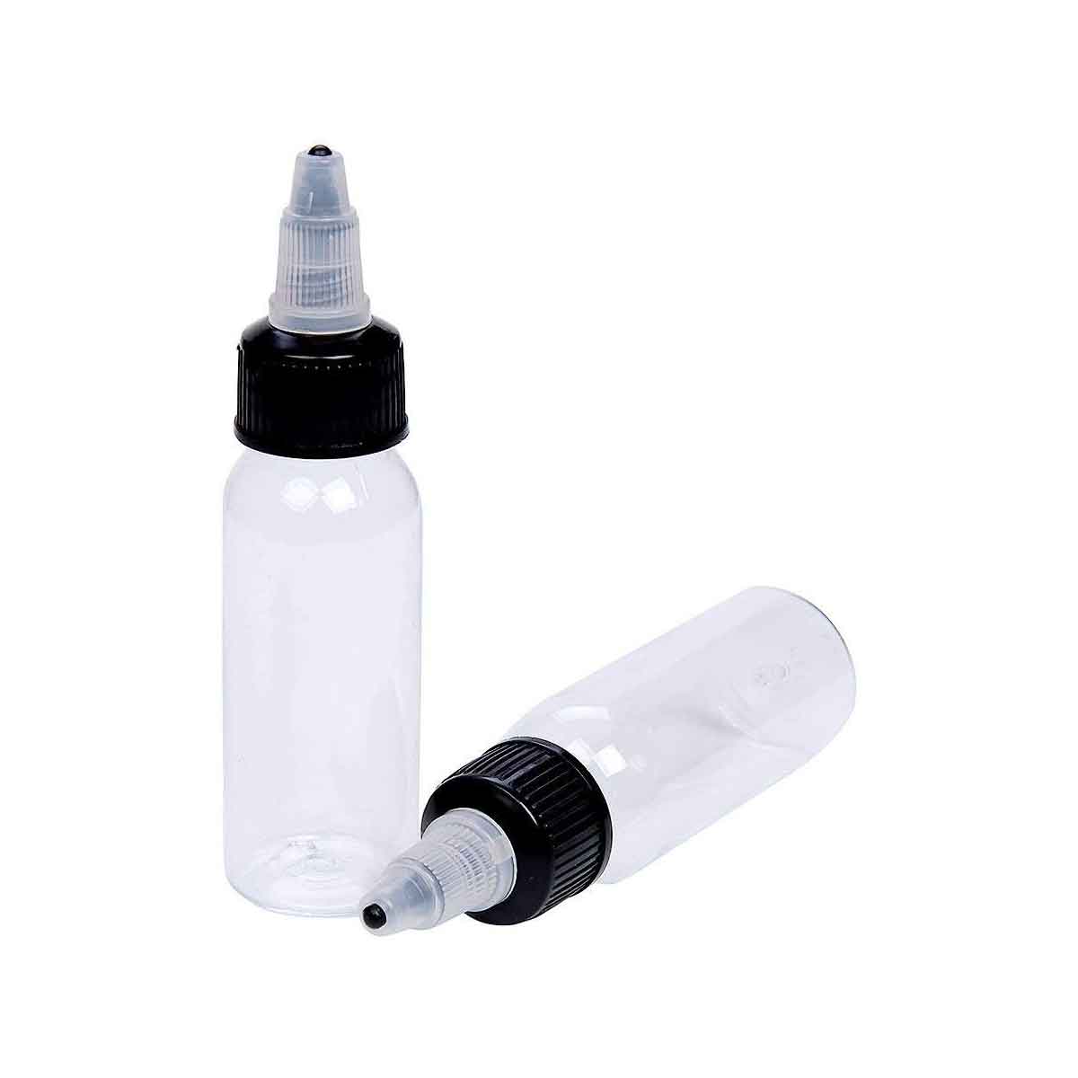 Empty Ink Bottles - Clear