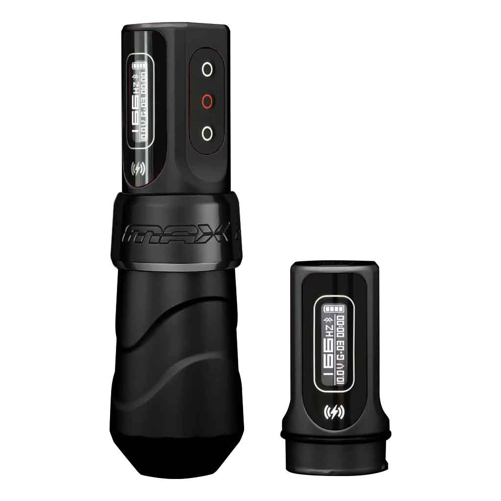 FK Irons Flux Max Tattoo Machine with 2 PowerBolts 2.0 – Element