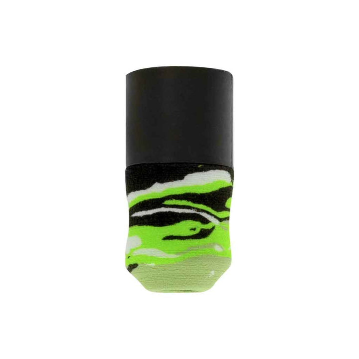 FK Irons Disposable Foam Ergo Grips - Lime Camo, Box of 24