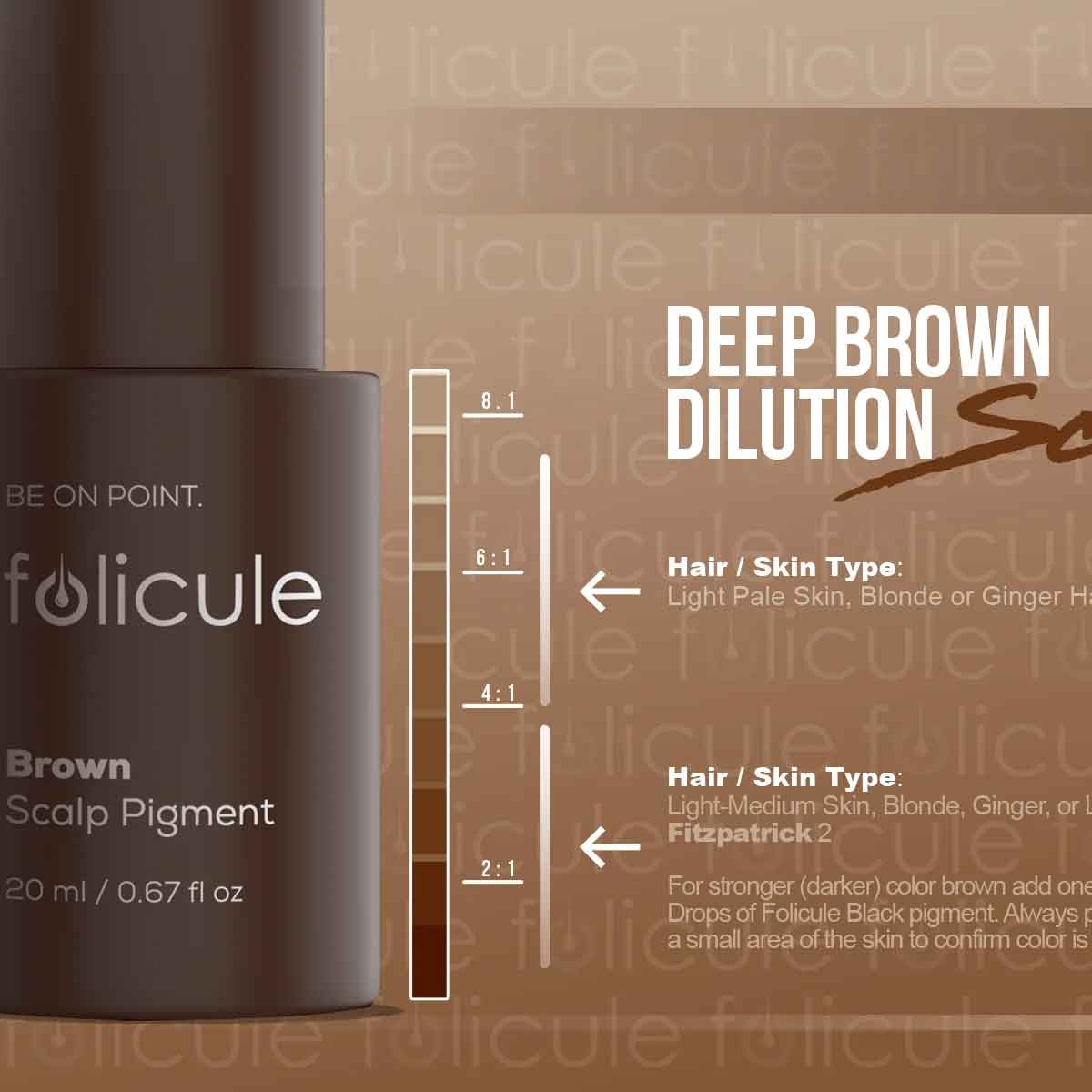FOLICULE x HANAFY - Brown Scalp Pigment 20ml