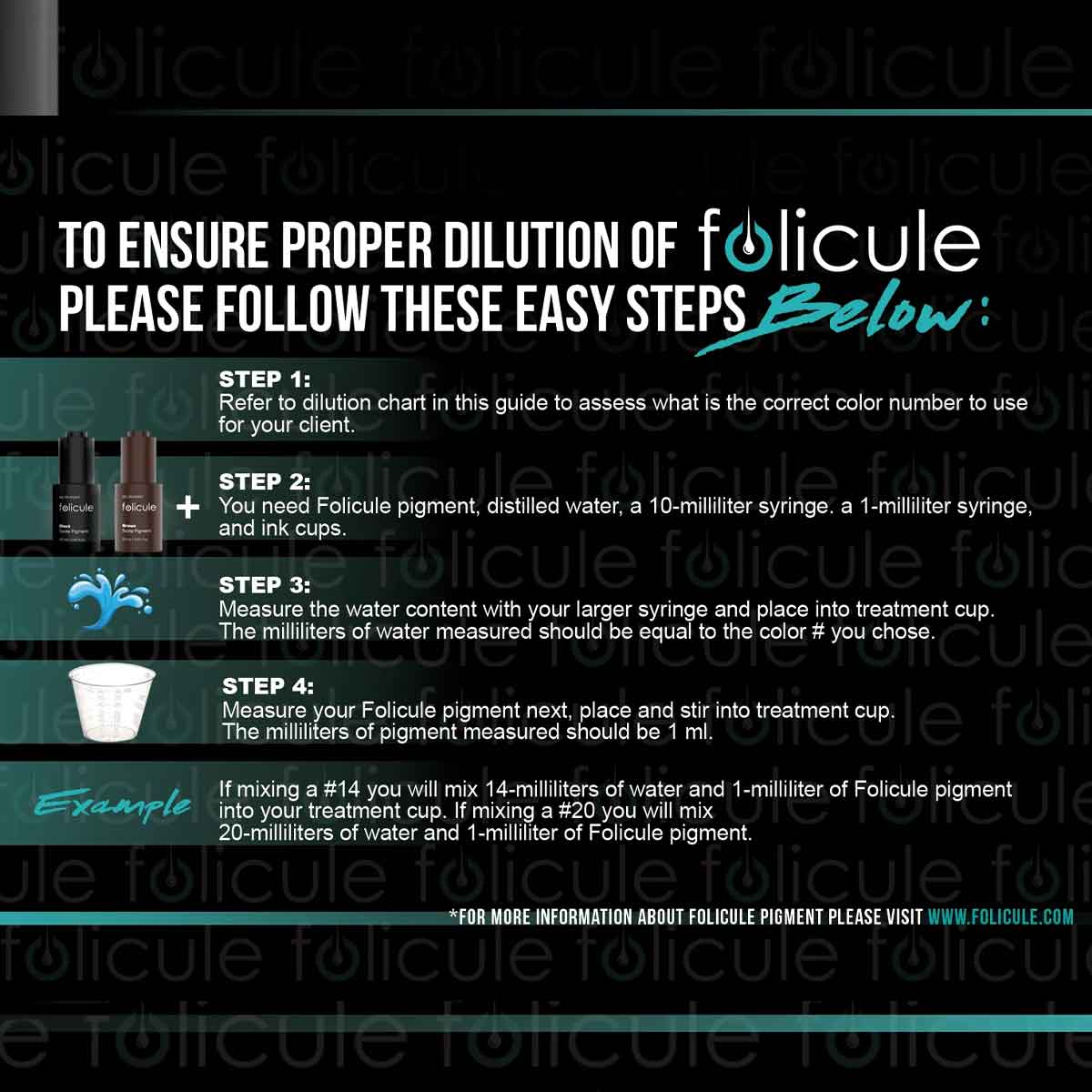 FOLICULE x HANAFY - Brown Scalp Pigment 20ml