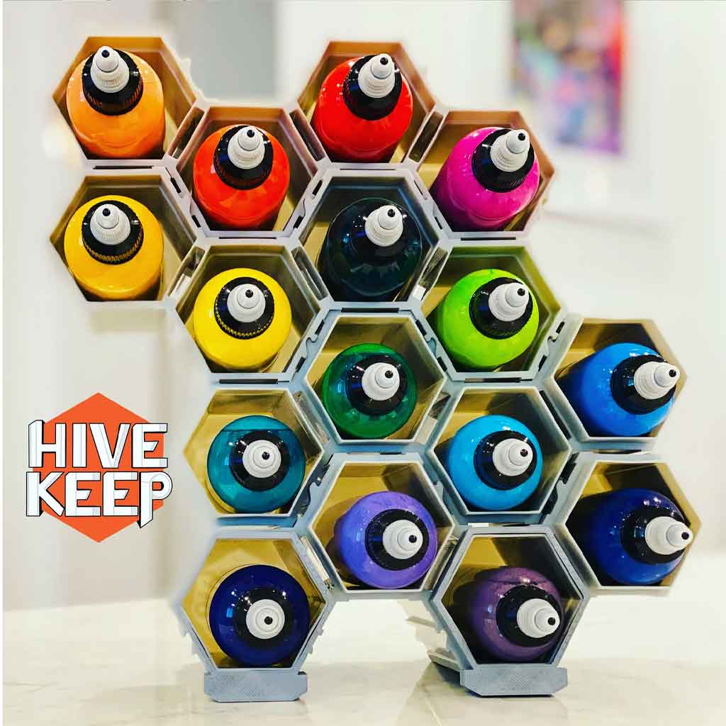 Hive Keep - Creative Tool Storage WHITE