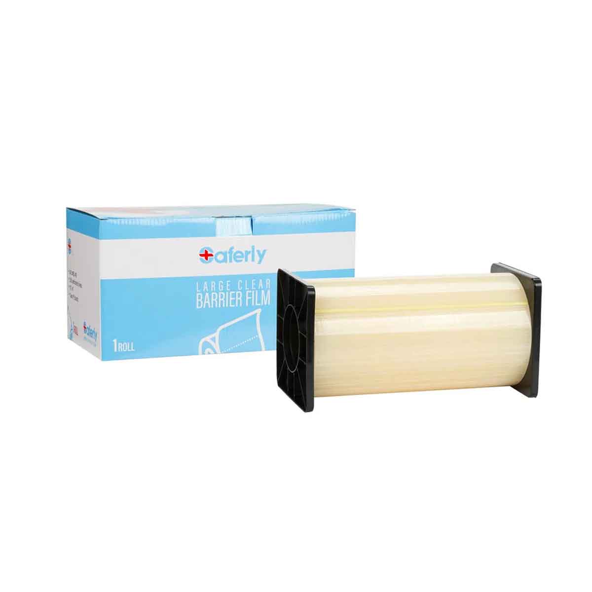Saferly Barrier Film Clear 10" x 6" 1200 Perforated Sheets