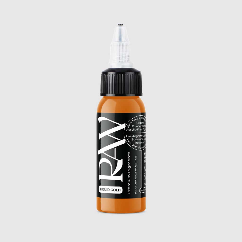 Liquid Gold RAW Pigment - Element Tattoo Supply
