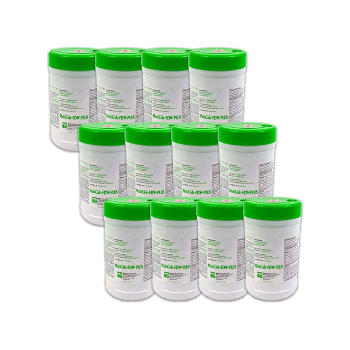 MadaCide-FDW-PLUS Wipes Case of 12
