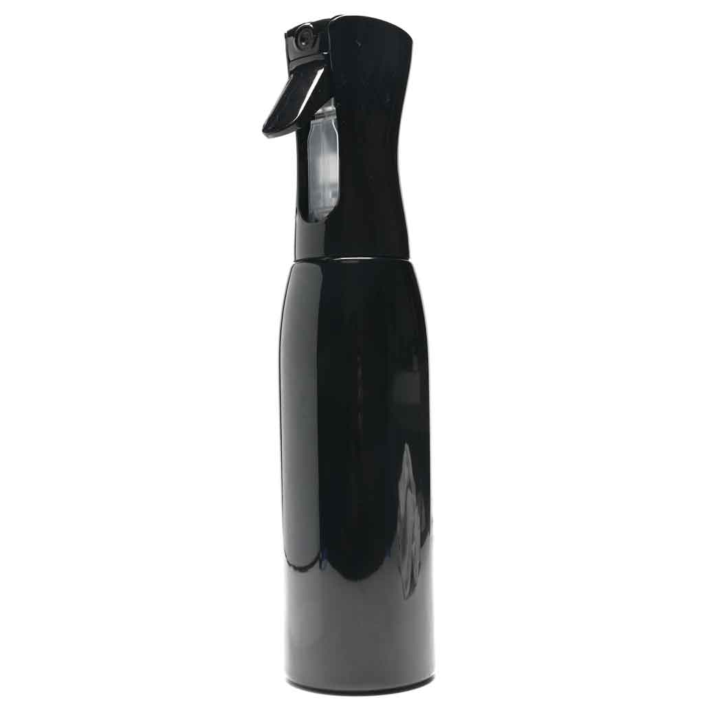 Continuous Mist Spray Bottle Aluminum Black