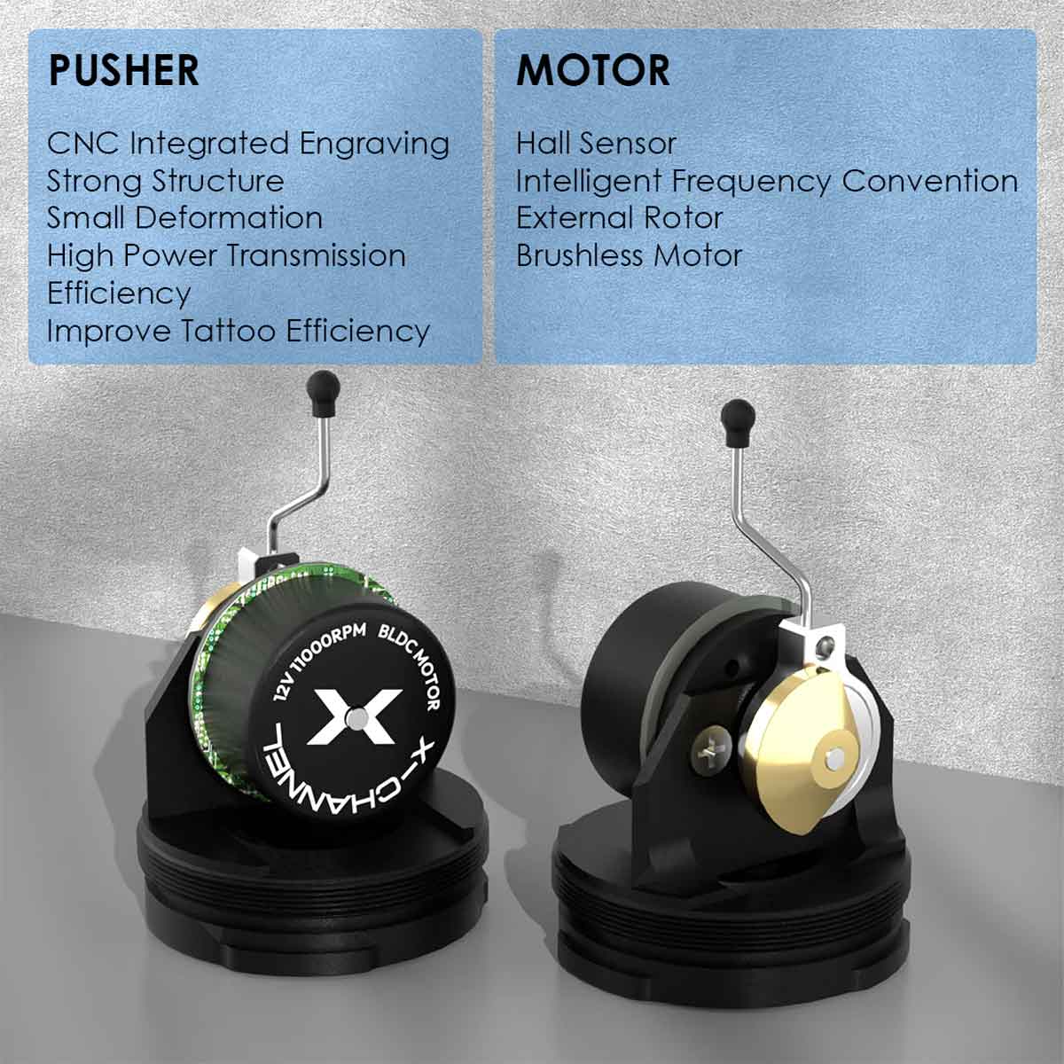 Ozer X-Channel Wireless Tattoo Machine - Full Kit – Element Tattoo