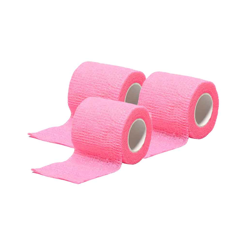 Tattoo Grip Tape, Hot Pink 2 in x 5 yds Box of 36 - Element Tattoo Supply