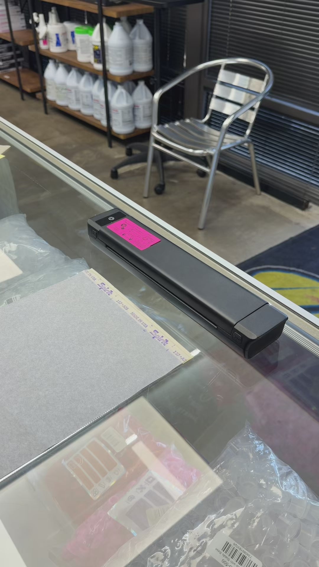 Load video: OZER Tattoo Stencil Printer