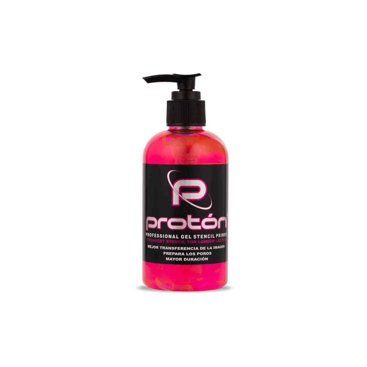 bottles of proton tattoo stencil gel