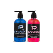 two bottles of proton tattoo stencil gel