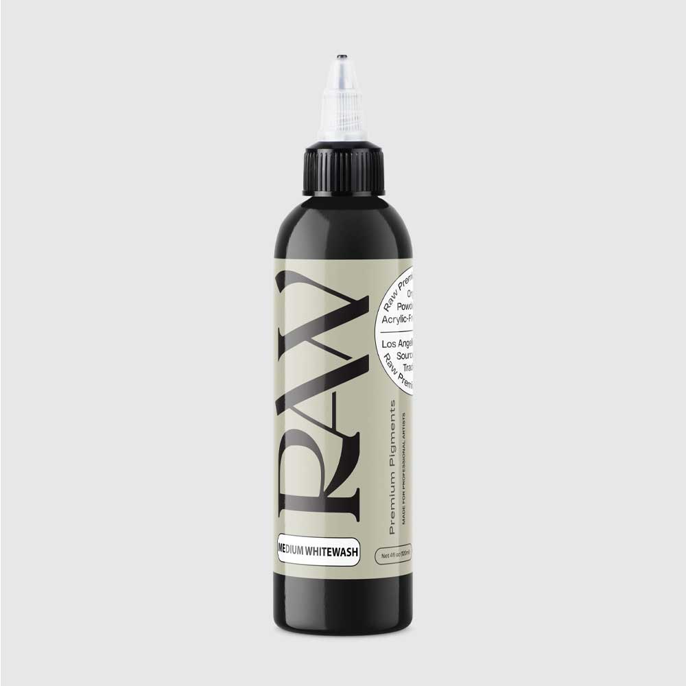 RAW Whitewash - Medium 4 oz - Element Tattoo Supply