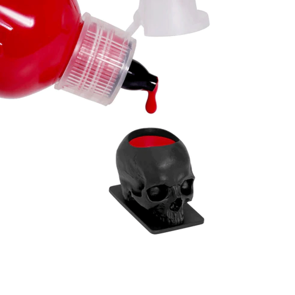 Skull Ink Caps - Black, Size #16 (Large), 200 Count - Saferly