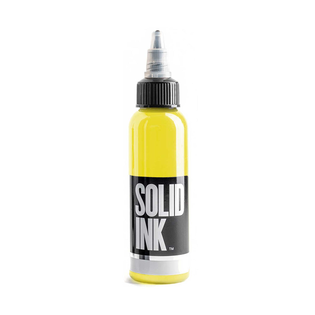 Yellow, Solid Ink, 1 oz.