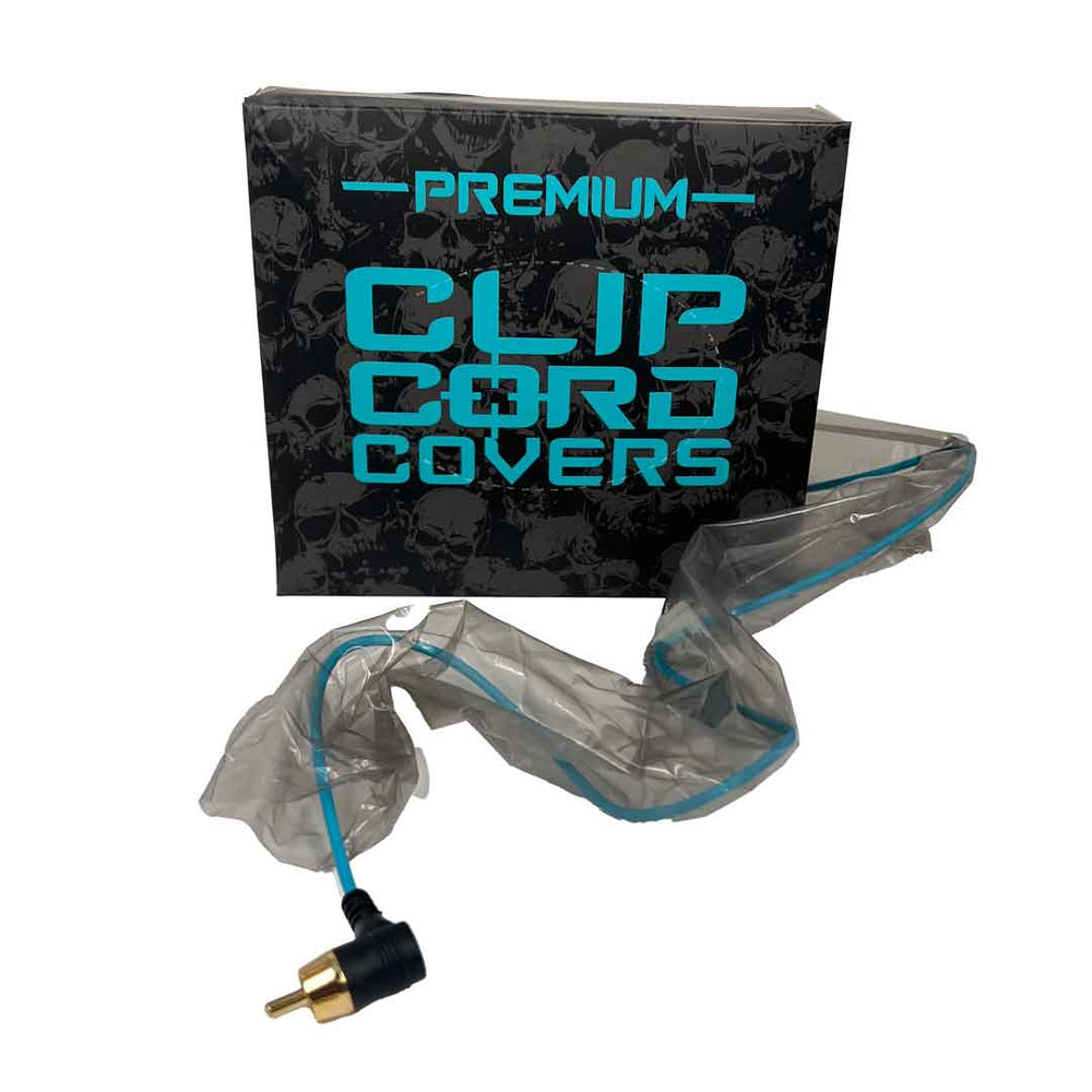 Premium Clip Cord Covers 50mm x 1500mm Clear Gray