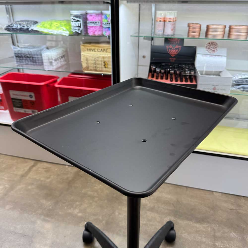 Tattoo Stand and Mayo Work Tray - Element Tattoo Supply