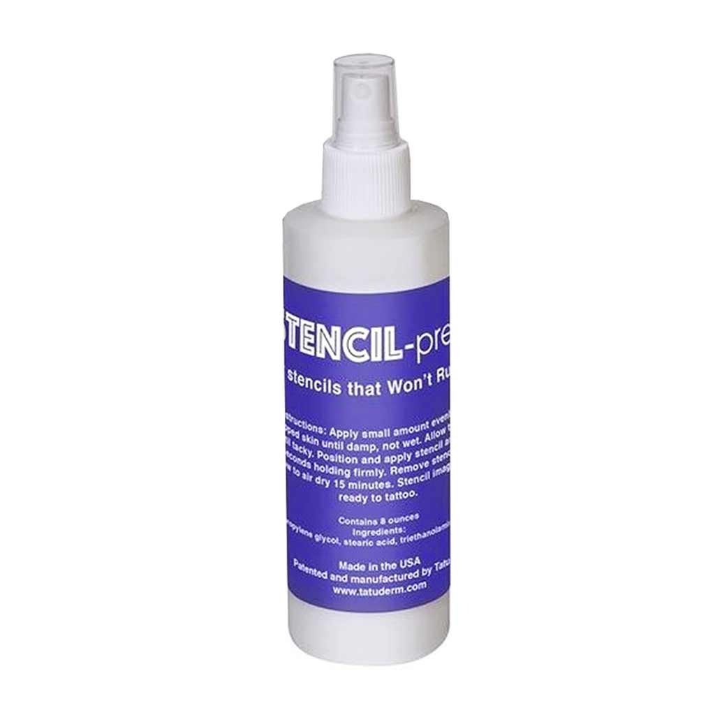 InkJet Stencil-Prep Spray, 8 oz Bottle