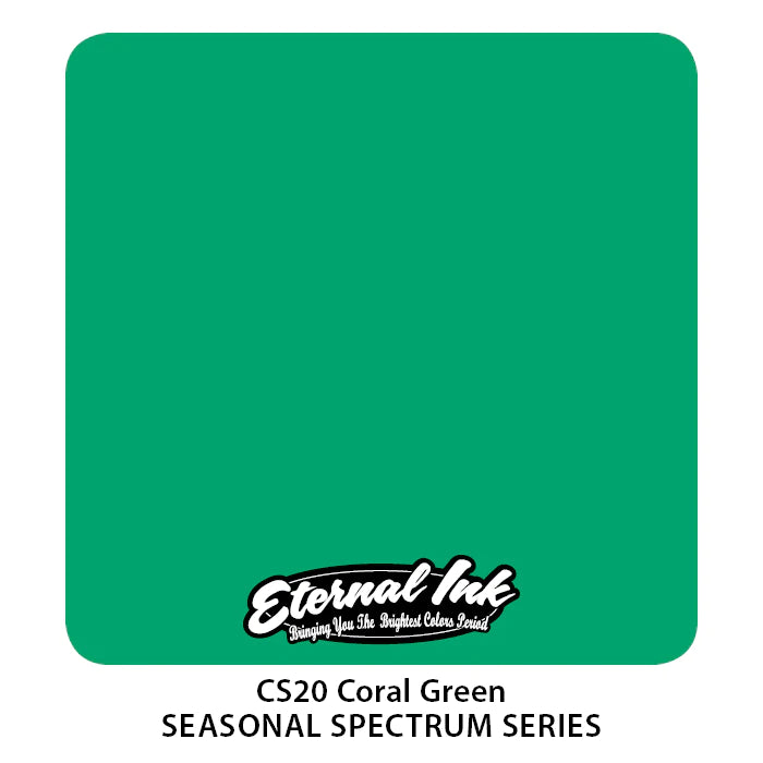 Coral Green, Eternal Tattoo Ink,  1 oz.