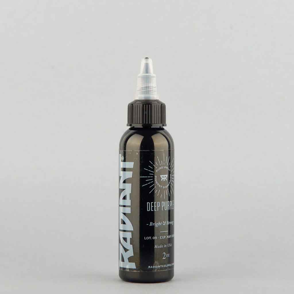 Radiant Ink Deep Purple 1 oz – Element Tattoo Supply