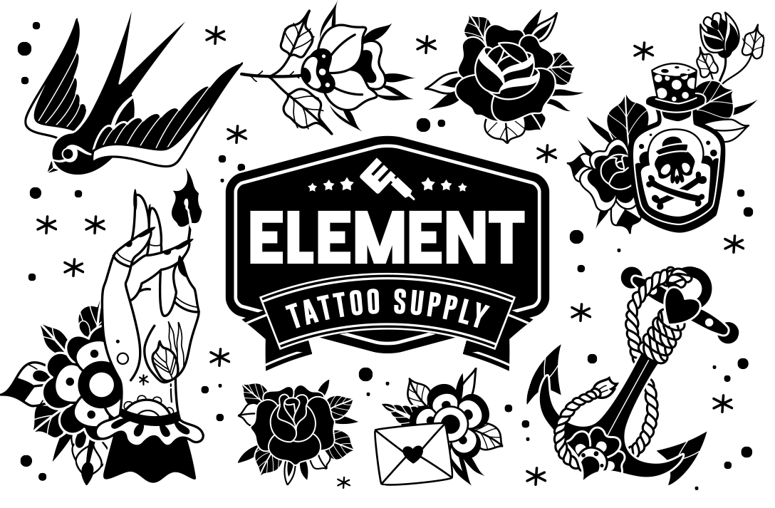 Mua Element Tattoo Supply - Black Tattoo Ink - Outlining - Shading - Tribal  - Permanent - Nighthawk - 1oz Bottle trên Amazon Mỹ chính hãng 2023 |  Giaonhan247