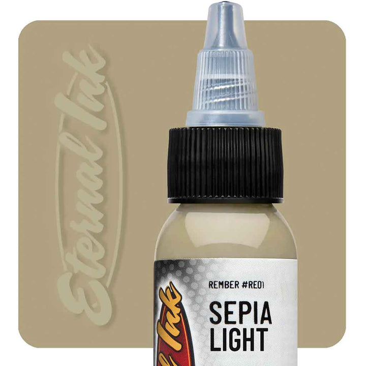 Sepia Light, Eternal Tattoo Ink 1oz