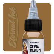 Sepia Medium, Eternal Ink 1oz