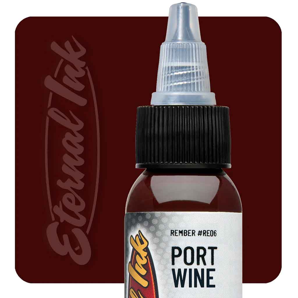 Port Wine, Eternal Tattoo Ink 1oz