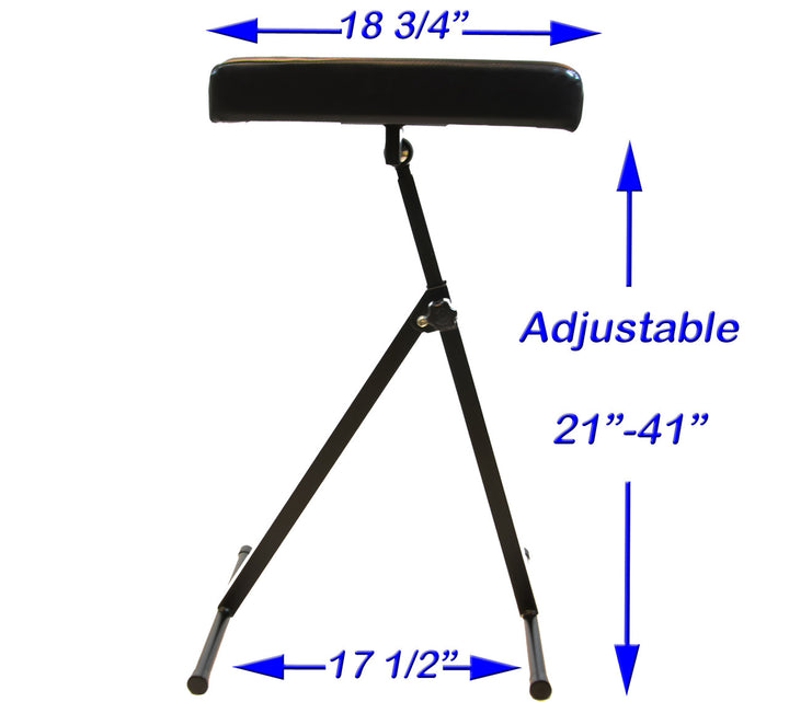 Deluxe Sturdy Ball & Socket Joint Fully Adjustable Tattoo Arm Rest and Leg Rest - InkBed