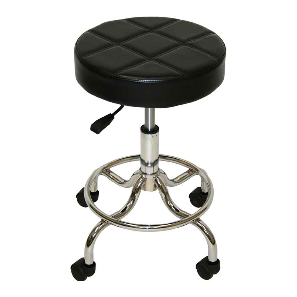 XL Deluxe Air-Lift Stool with Welded Steel Base - Inkbed