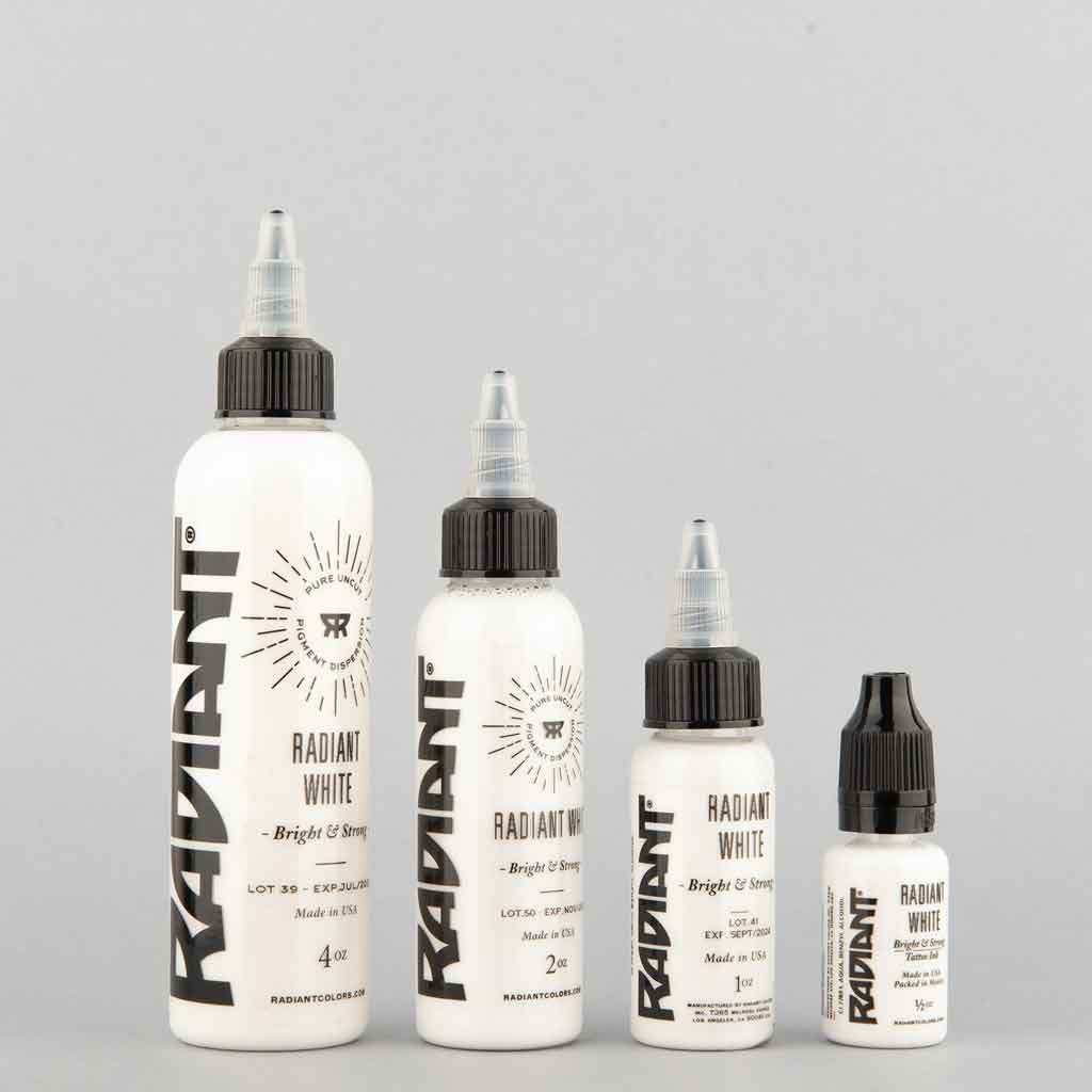 Amazon.com: RADIANT COLORS Artists Select 7 Color Tattoo Ink Set 1/2oz  Bottles Kit Pigment : Beauty & Personal Care