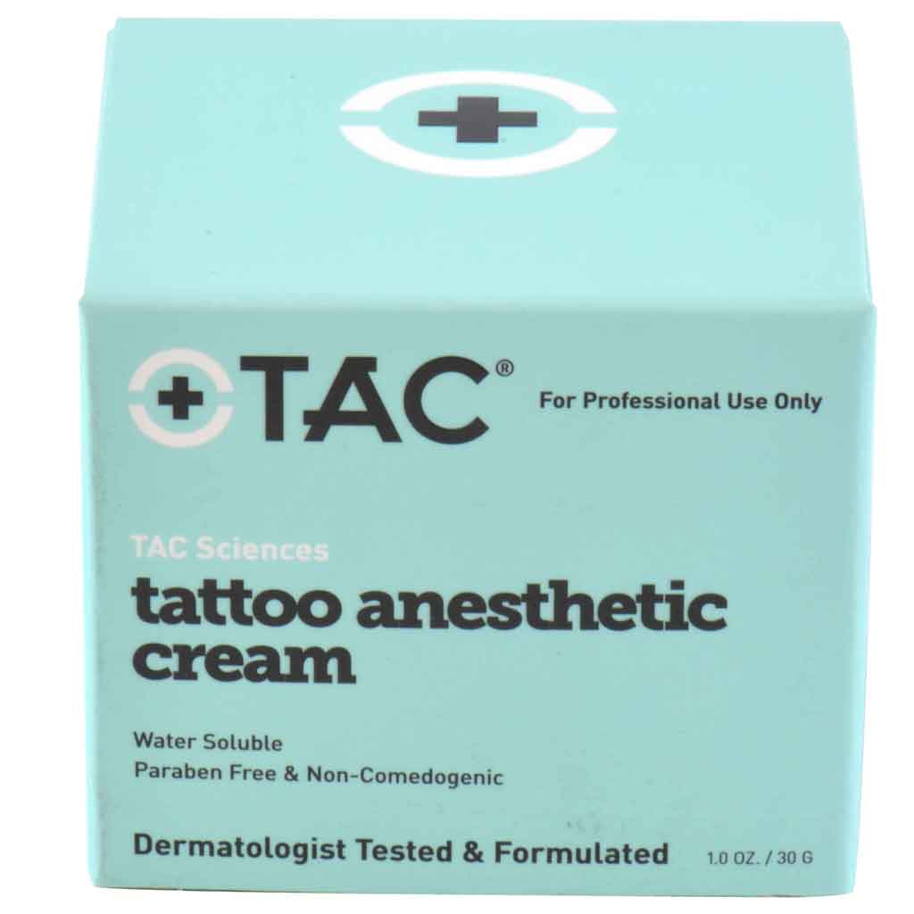 TAC Sciences Tattoo Anesthetic Numbing Cream - 1 oz Jar