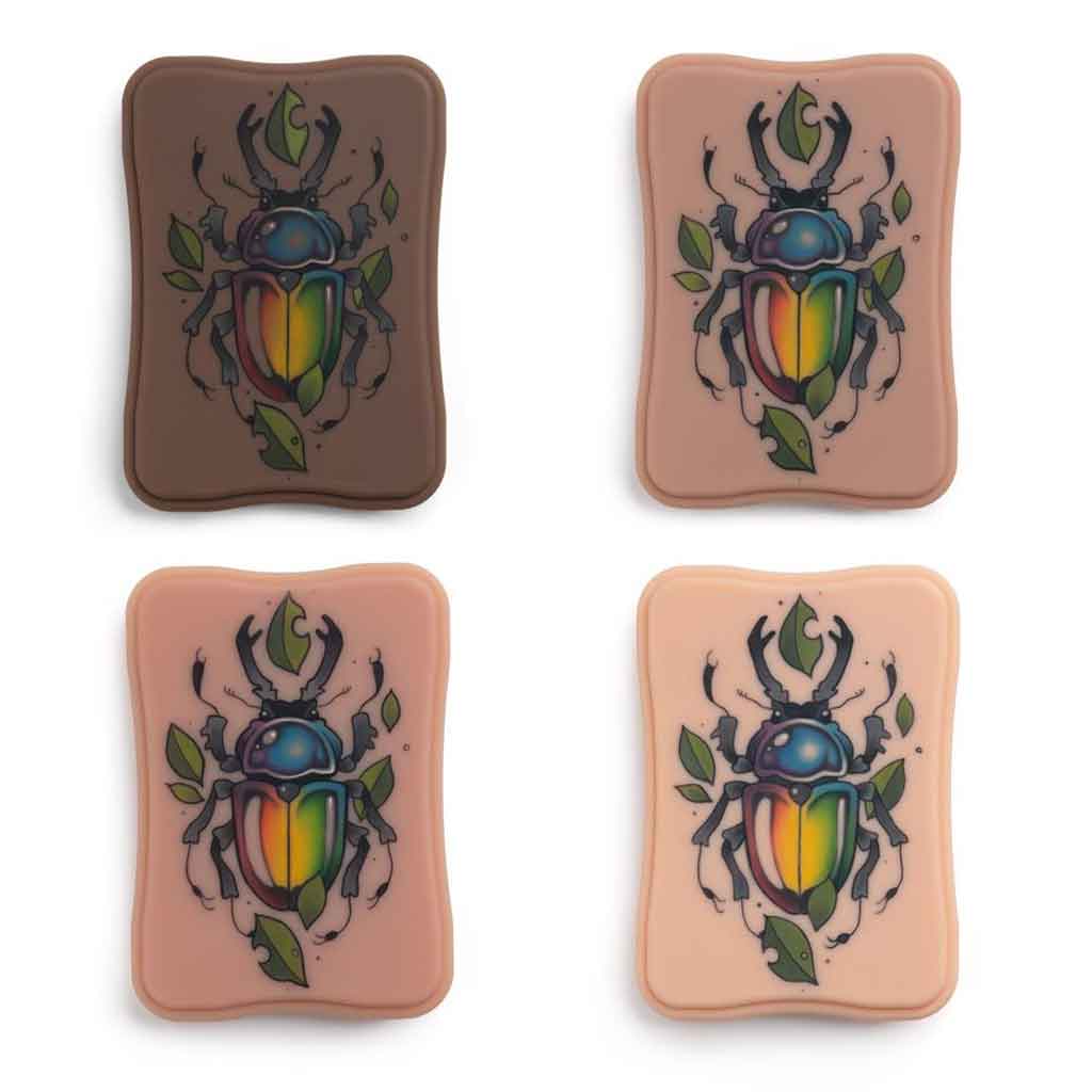Tattooable Synthetic Small Plaque, 5.5" x 7" Fitzpatrick Tone 2 -A Pound of Flesh