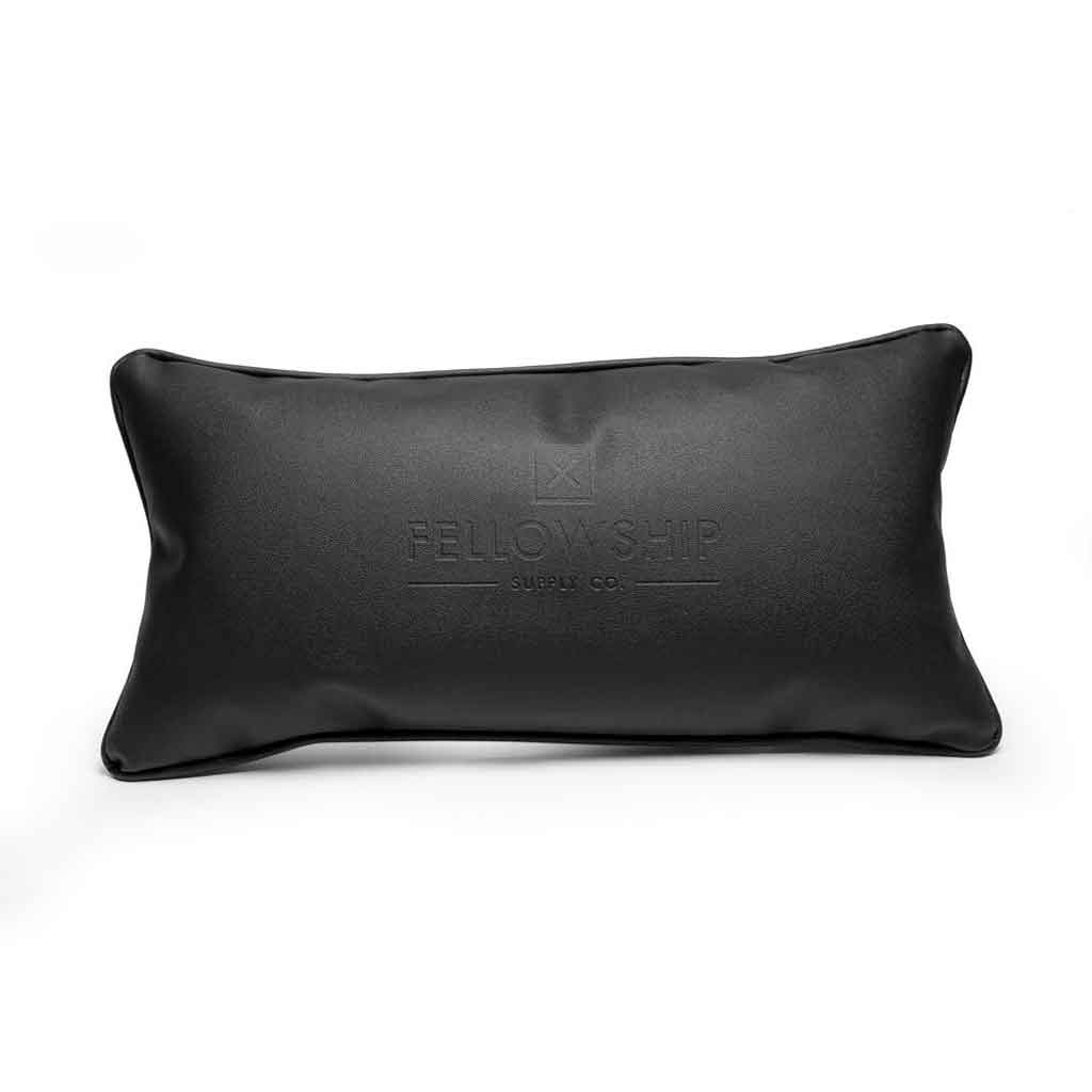Leather Tattoo Pillow by Fellowship - 18" x 9"