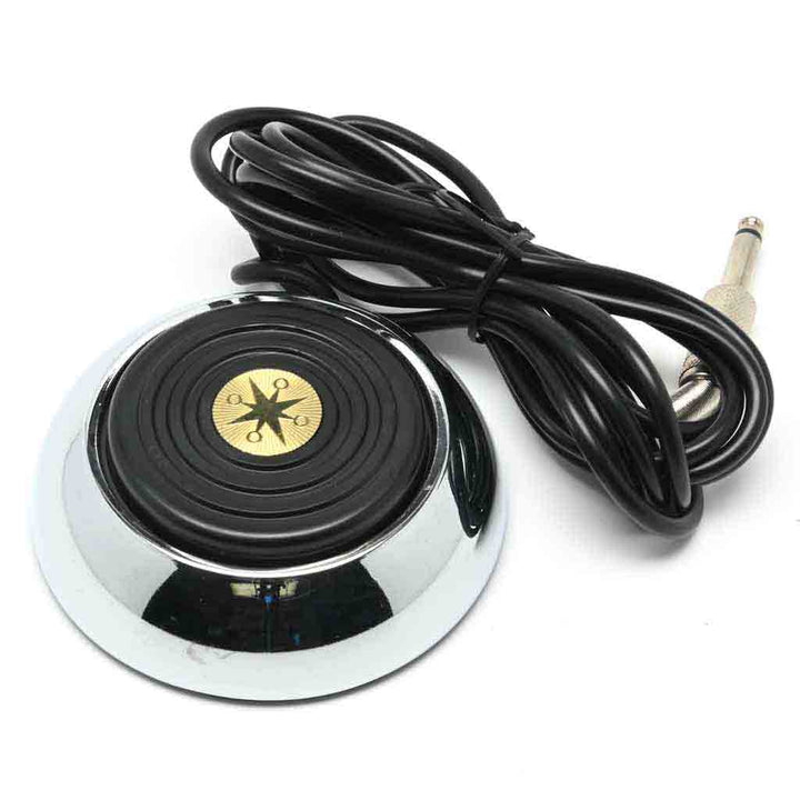 Tattoo Foot Pedal 360 degree Stainless Steel 5 ft cord