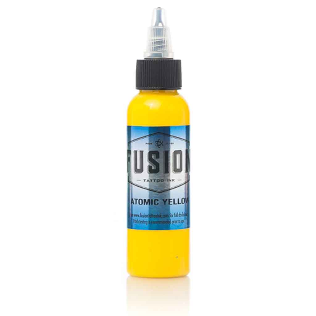 Atomic Yellow Fusion Ink 1 oz.