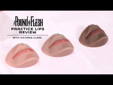 PMU Practice Lips and Piercing Body Bit, Fitzpatrick Tone 2 - A Pound of Flesh