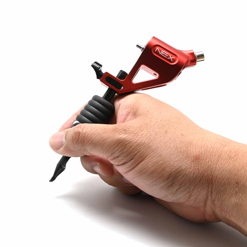 NEX Rotary Tattoo Machine 3.5mm - Red – Element Tattoo Supply