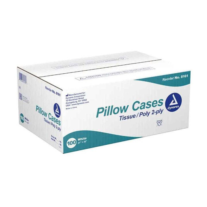 Pillow Cases, 21" x 30" White Dynarex